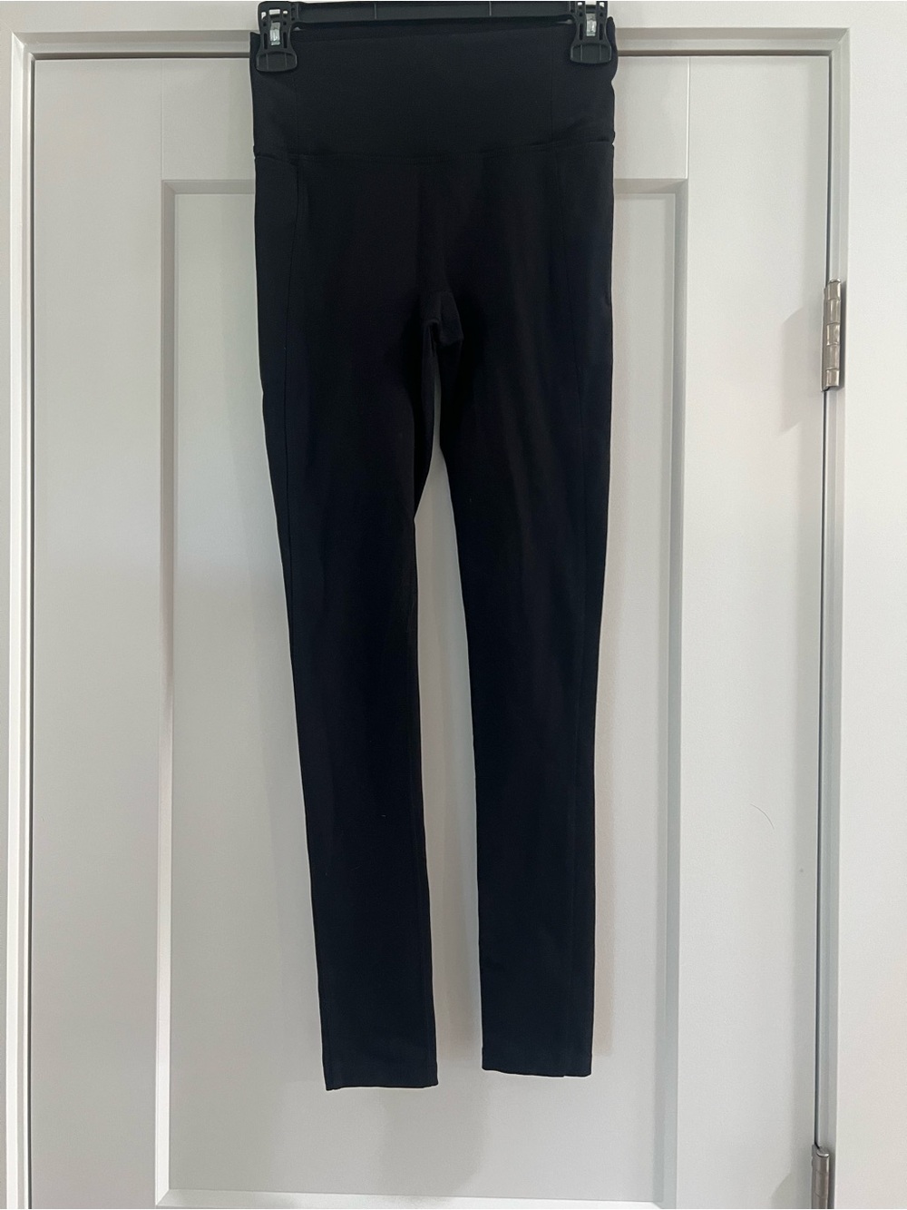 High-Waist Black Leggings